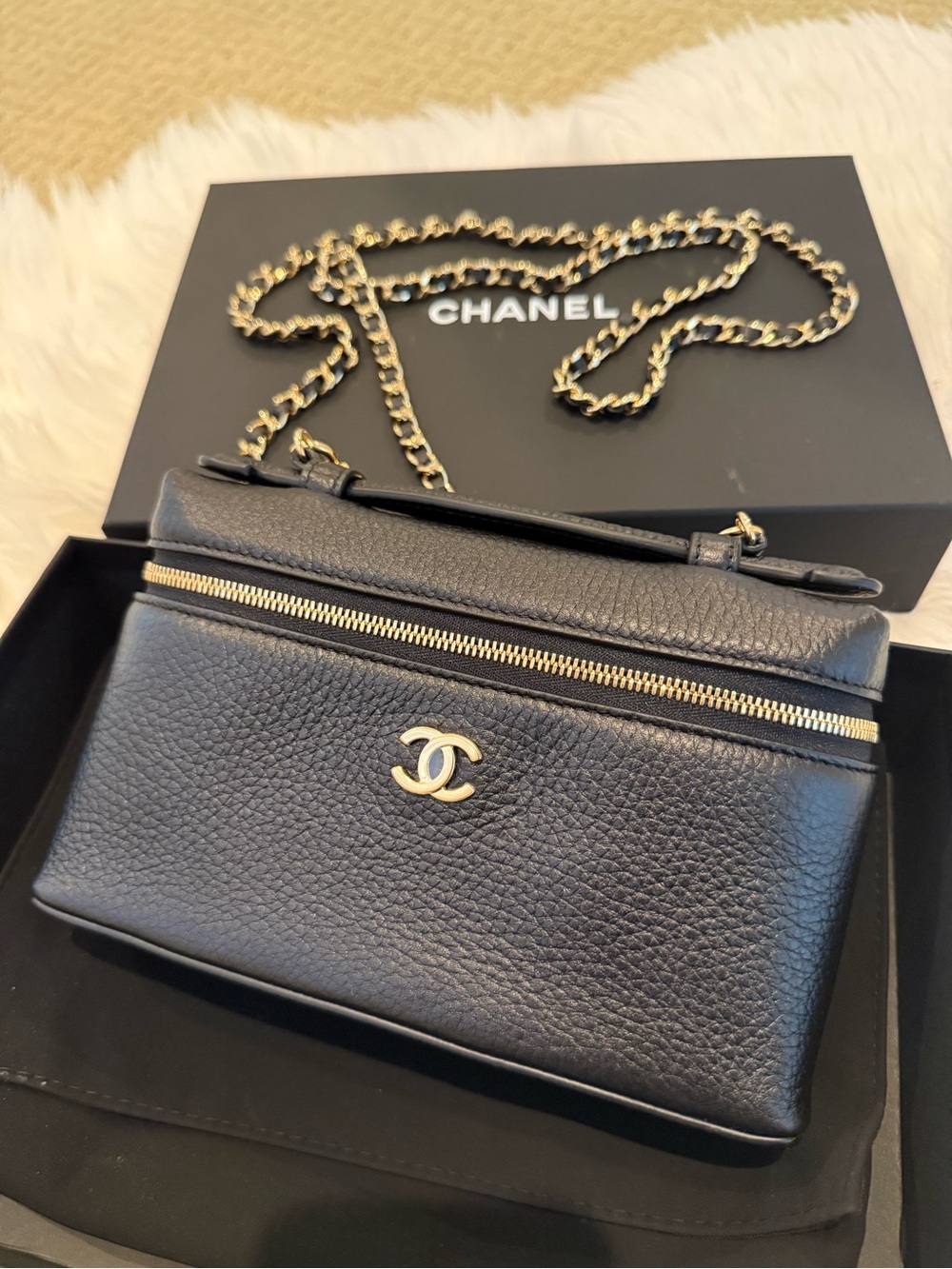 CHANEL LARGE VANITY WITH CHAIN